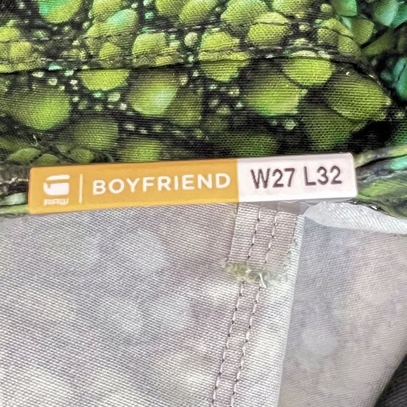 NEW! G-STAR X PHARRELL WILLIAMS 3D BOYFRIEND JEANS, W27_L32 - Picture 8 of 16